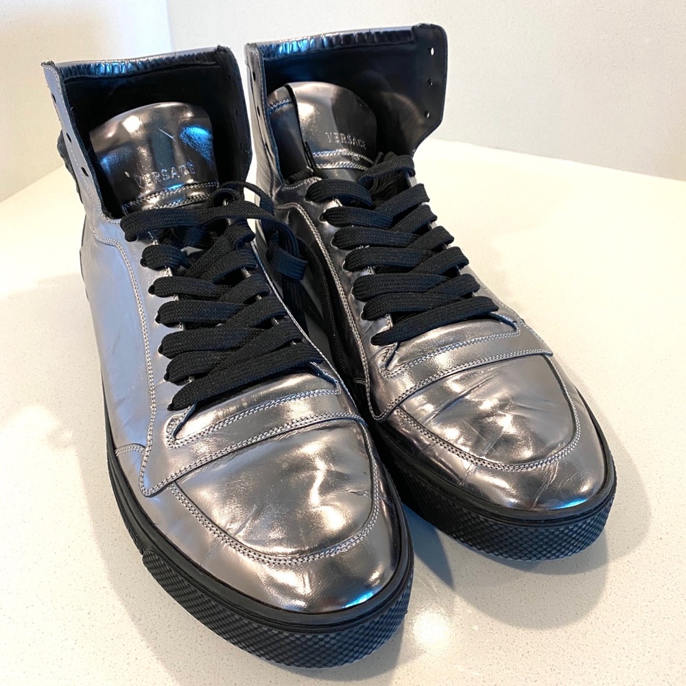 Men’s Versace High Top Sneaker Sz 45